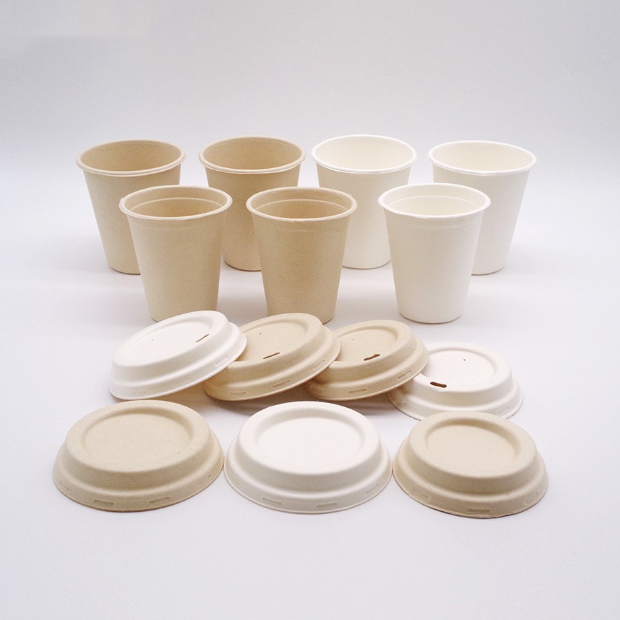 For Dessert Sugarcane Packaging Paper Cup Biodegradable
